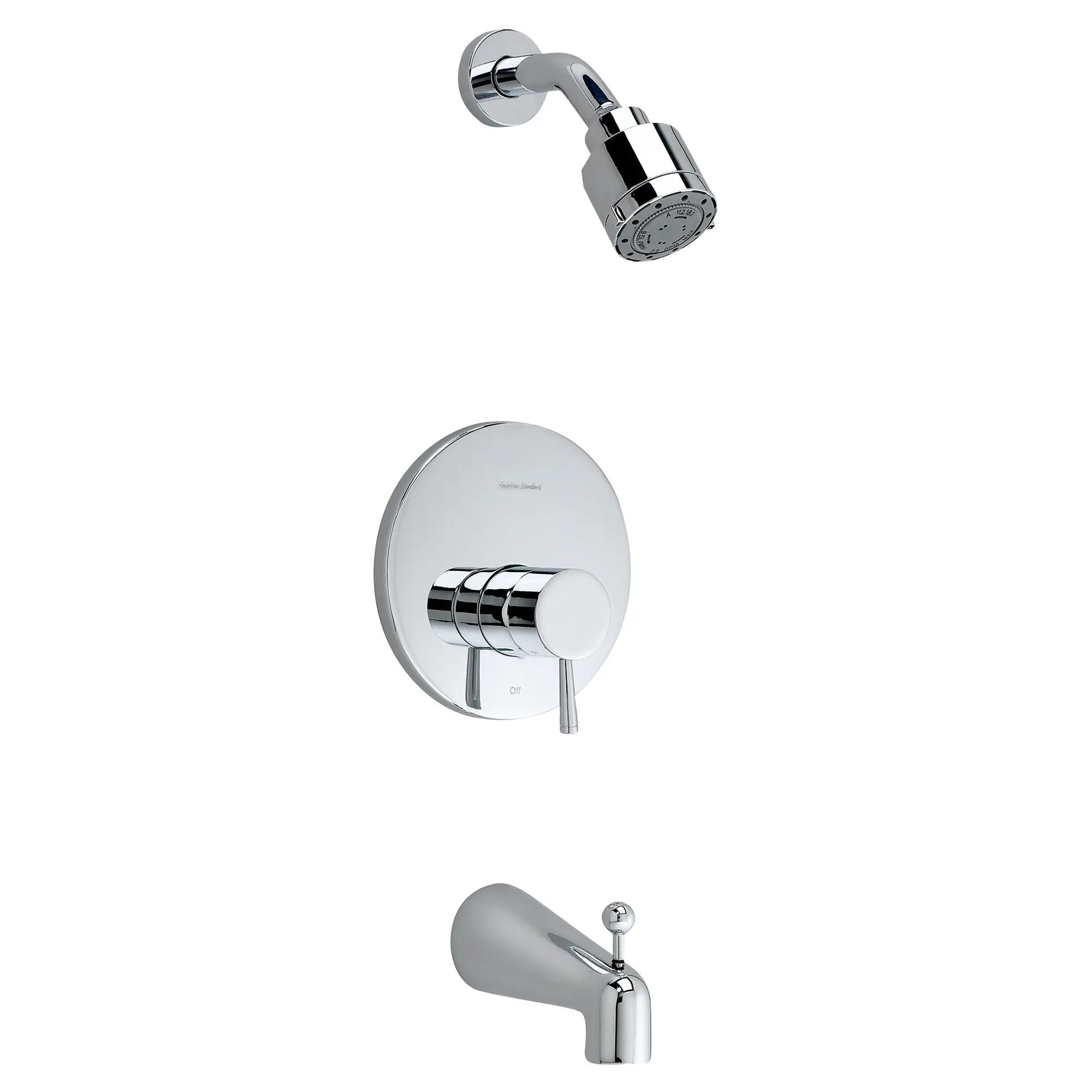 Serin 2.5 GPM Tub and Shower Trim Kit with Lever Handle — image 1